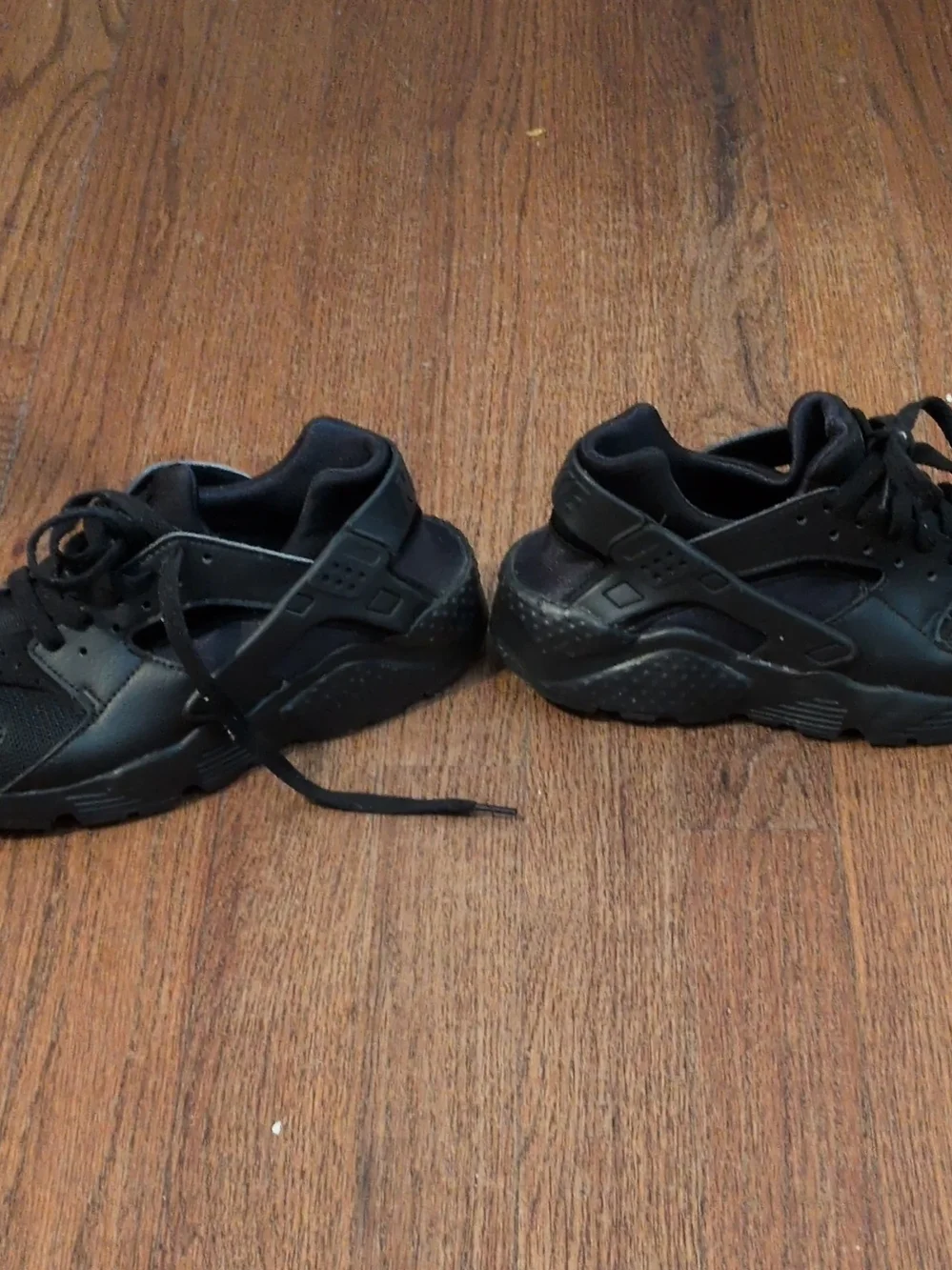 Nike Kids Black Athletic Sneakers - All-Black Design